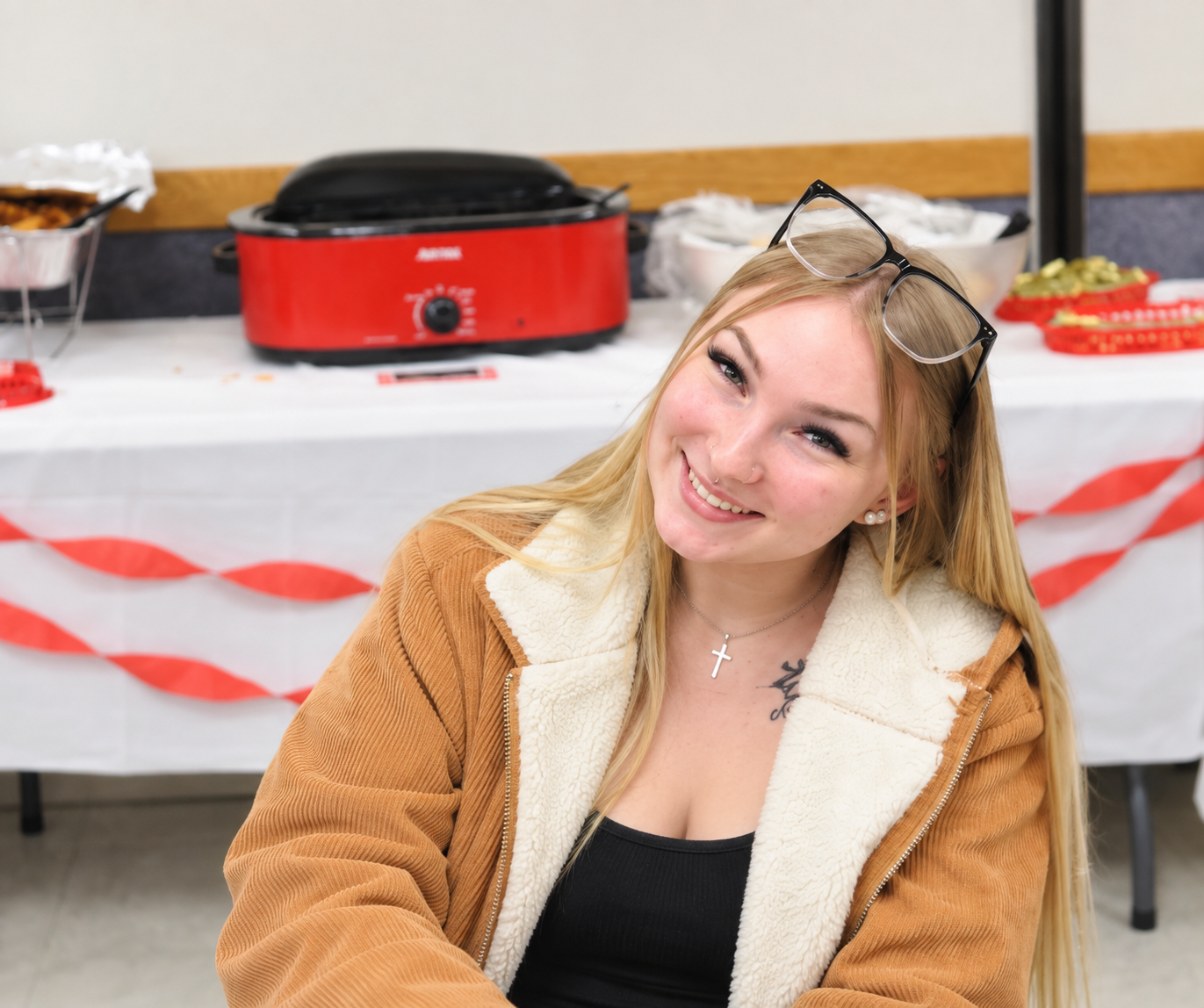 Sam, founder of Sam's Sparkle Haus